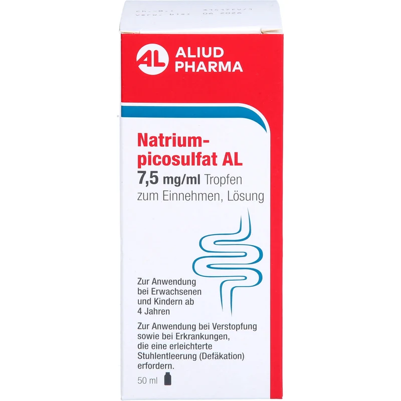 Natriumpicosulfat AL 7,5 mg / ml bei Verstopfung, 50 ml Lösung