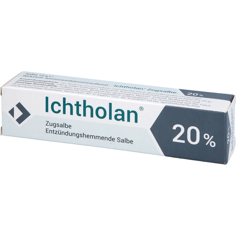 Ichtholan 20% Zugsalbe, 15 g Salbe