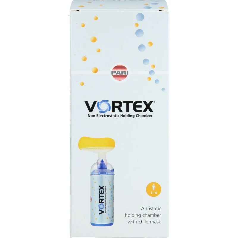 VORTEX Inhalierhilfe mit Kindermaske 1-4 Jahre, 1 St. Zubehör