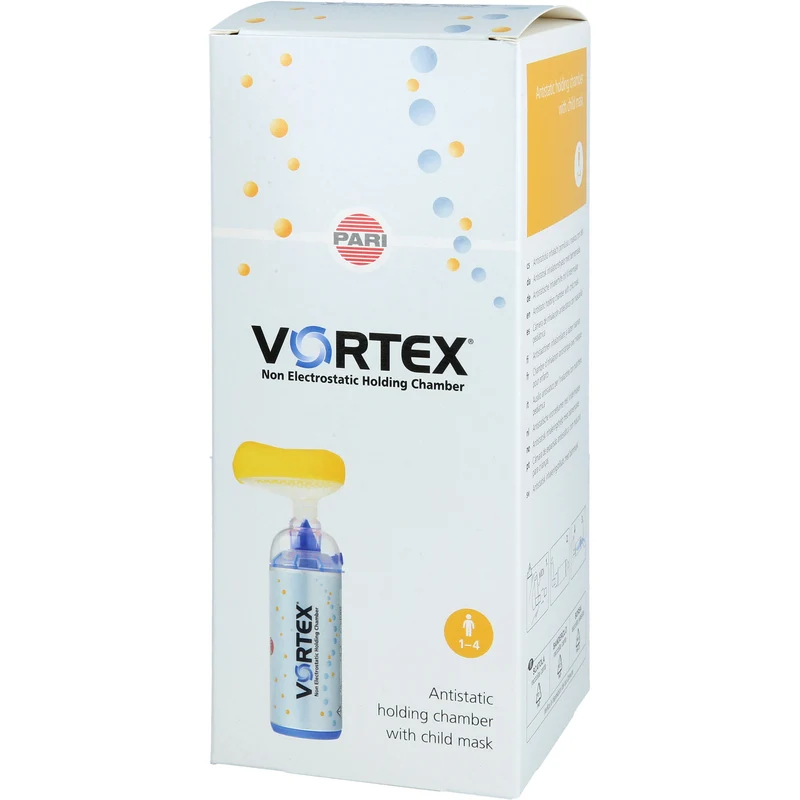 VORTEX Inhalierhilfe mit Kindermaske 1-4 Jahre, 1 St. Zubehör