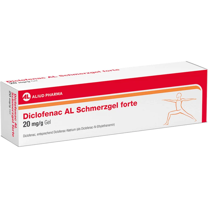 Diclofenac AL Schmerzgel forte 20 mg / g bei akutem Bewegungsschmerz nach stumpfem Trauma, 100 ml Gel