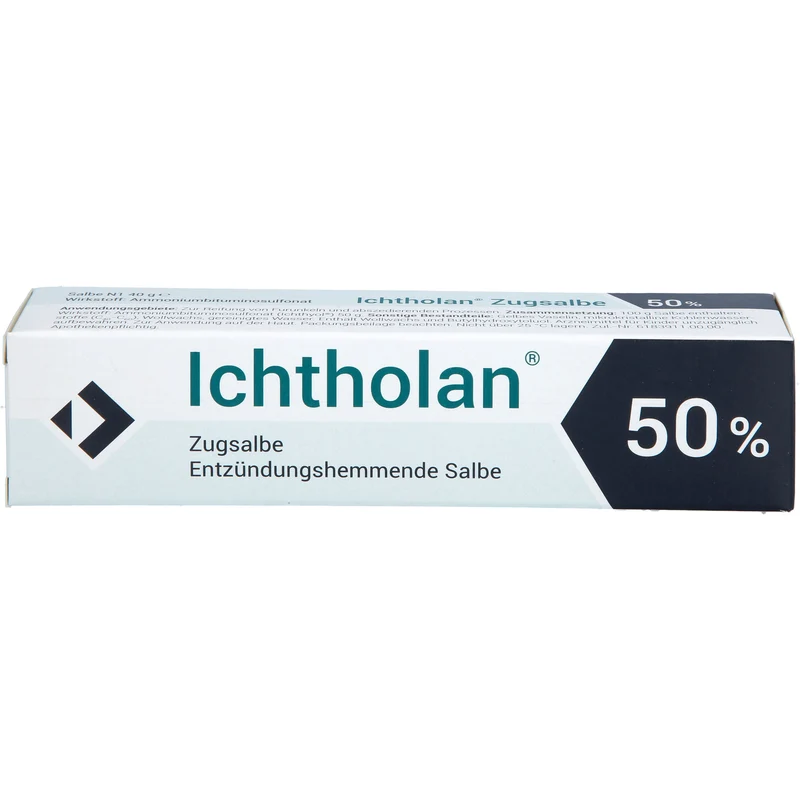 Ichtholan 50 % Zugsalbe, 40 g Salbe