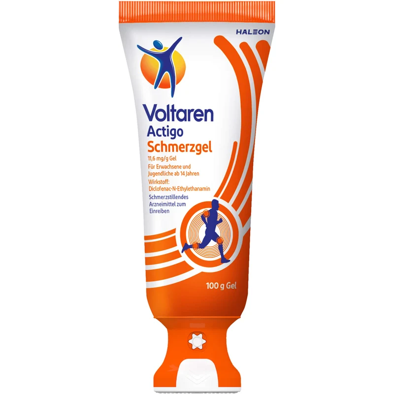 Voltaren Actigo Schmerzgel 11,6 mg/g Gel, 100 ml Gel