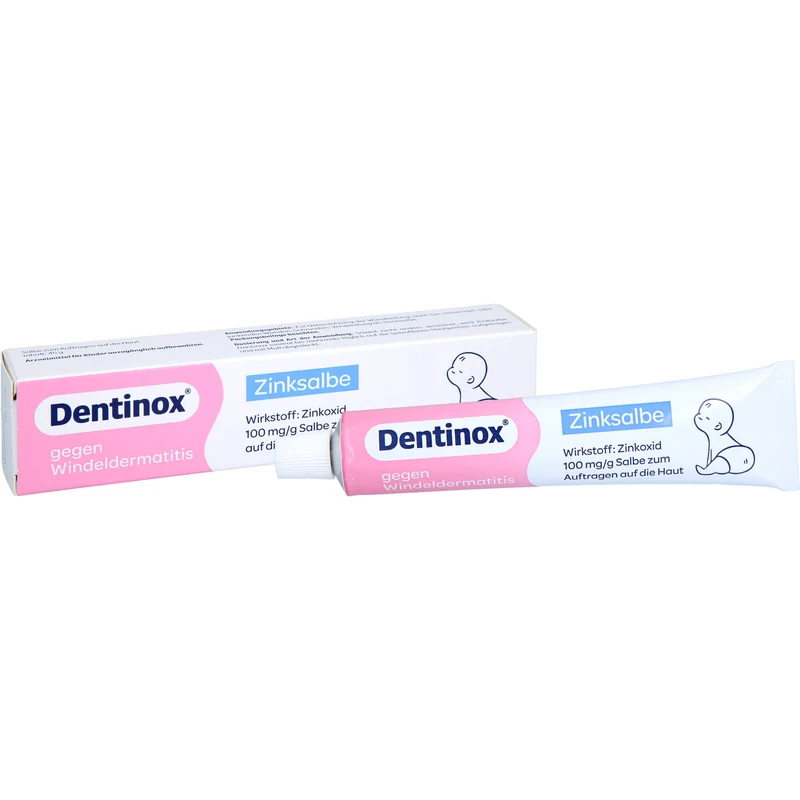 Dentinox Zinksalbe gegen Windeldermatitis, 45 g Salbe