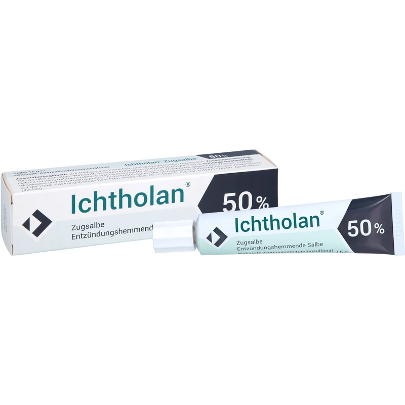 Ichtholan 50% Zugsalbe, 15 g Salbe