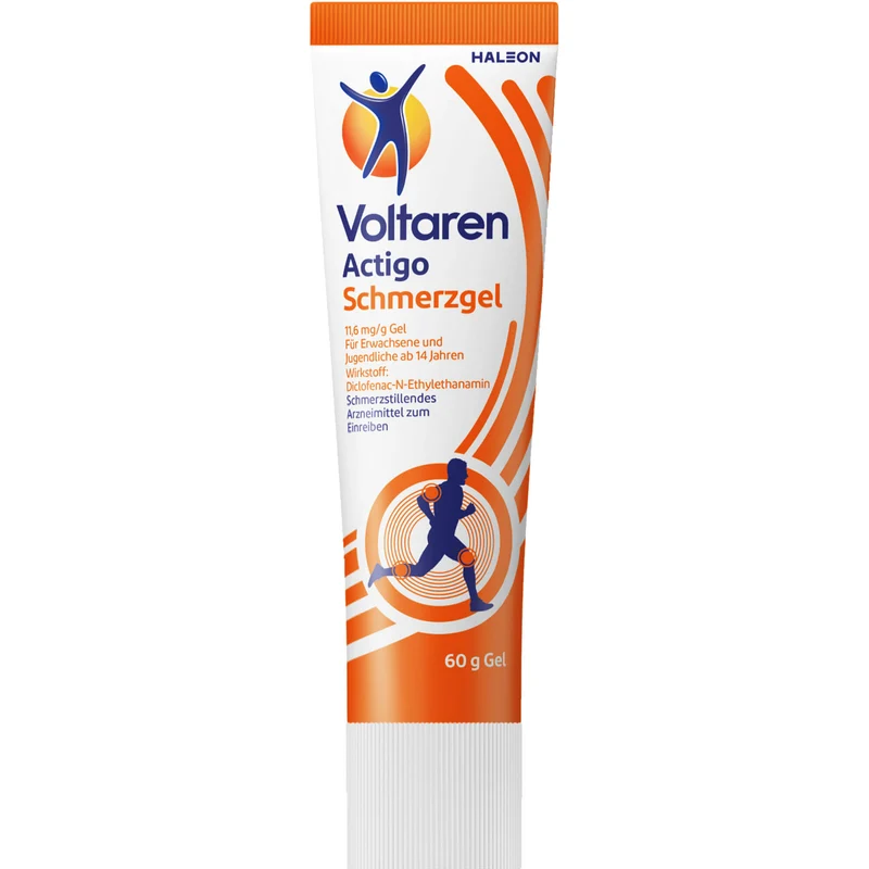 Voltaren Actigo Schmerzgel 11,6 mg/g Gel, 60 g Gel