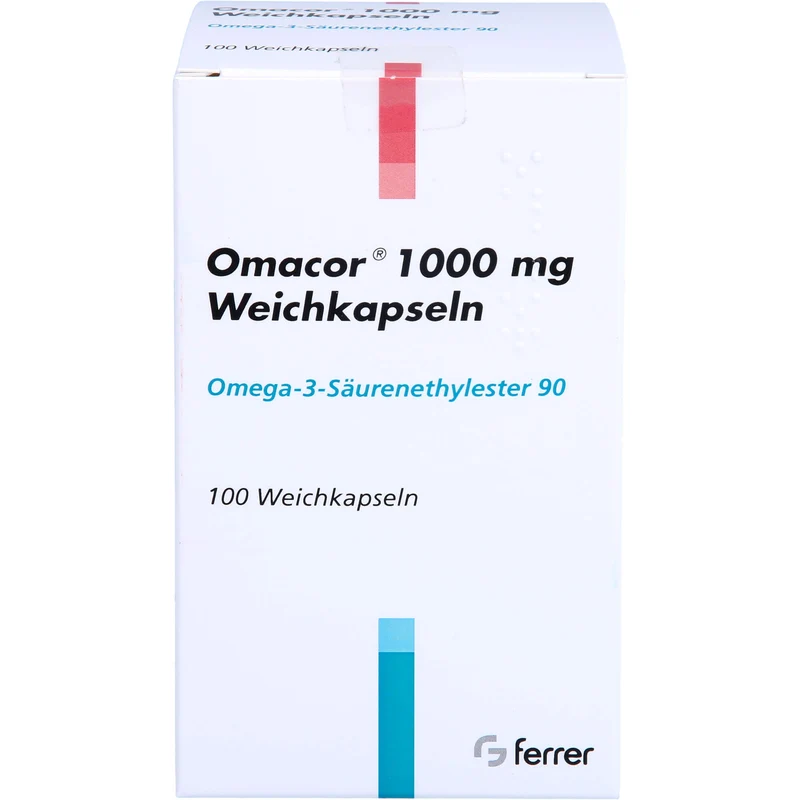 Aaragon Omacor 1000 mg Weichkapseln, 100 St. Kapseln