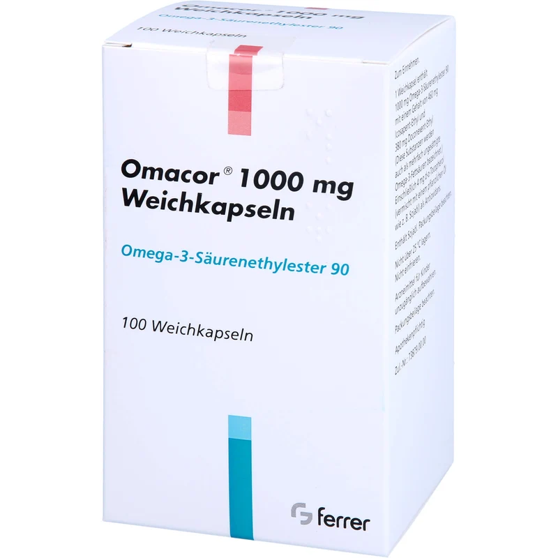 Aaragon Omacor 1000 mg Weichkapseln, 100 St. Kapseln