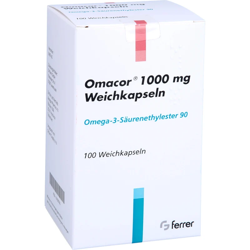 Aaragon Omacor 1000 mg Weichkapseln, 100 St. Kapseln