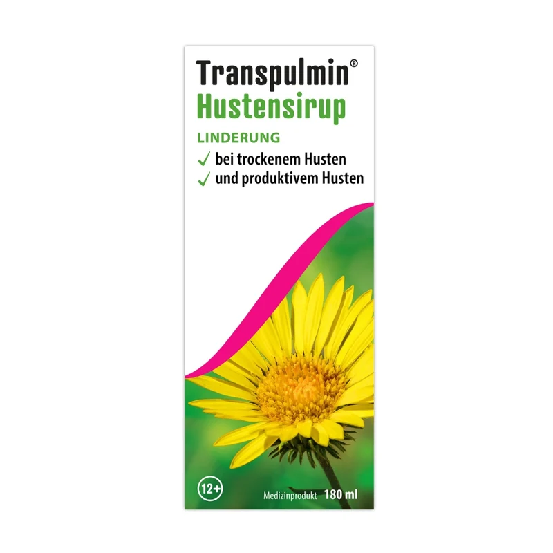 Transpulmin Hustensirup, 180 ml Saft