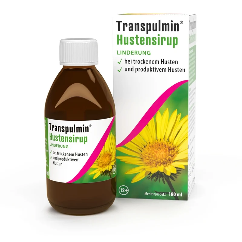 Transpulmin Hustensirup, 180 ml Saft