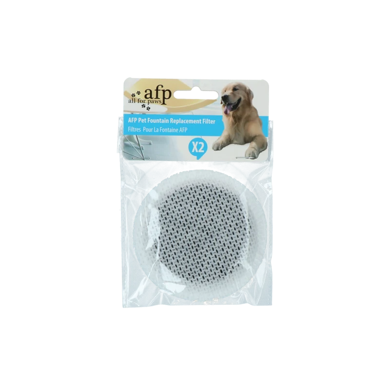 AFP Lifestyle 4 Pets - Pet Fountain Replacement Filter (2-Pack)