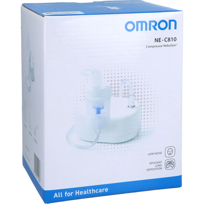 OMRON NE-C810 Inhalationsgerät mit leistungsstarkem Kompressor, 1 St. Gerät