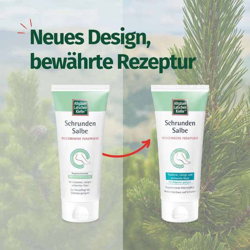 Allgäuer Latschenkiefer Schrunden Salbe, 100 ml Salbe
