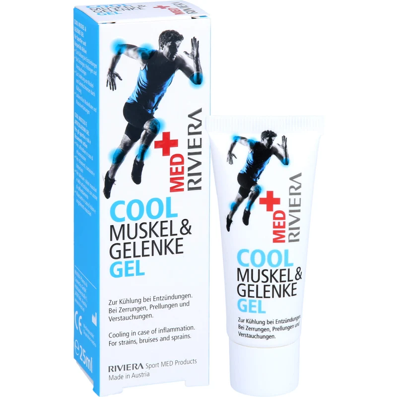 RIVIERA Med+ Cool Muskel und Gelenke Gel, 25 ml Gel