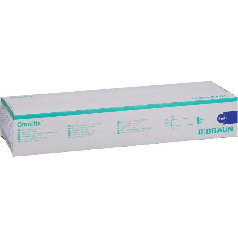 B. Braun Omnifix Solo Luer Spritzen, 100 St. Spritzen