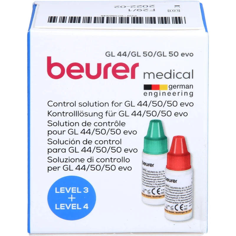 Beurer GL44/50 Kontrollösung Level 3+4, 1 St