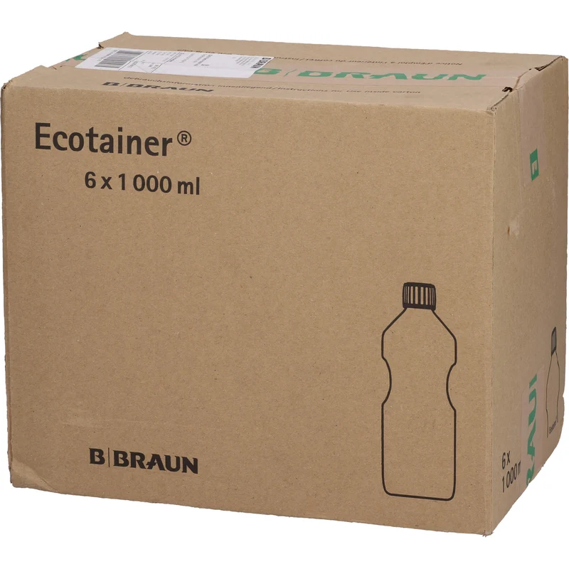 B. Braun Spüllösung Kunstoff Flasche 1000 ml, 6000 ml Lösung