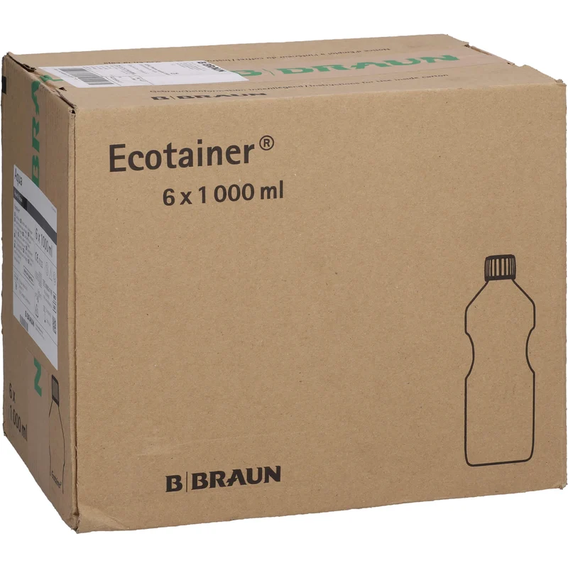 B. Braun Spüllösung Kunstoff Flasche 1000 ml, 6000 ml Lösung