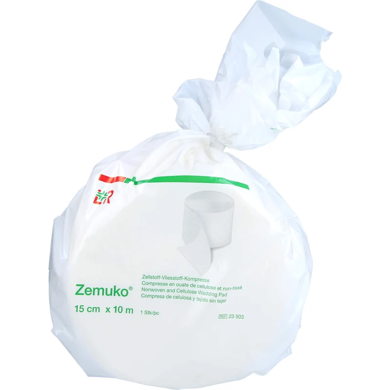Zemuko Kompresse gerollt 15 cm x 10 m, 1 St. Kompressen