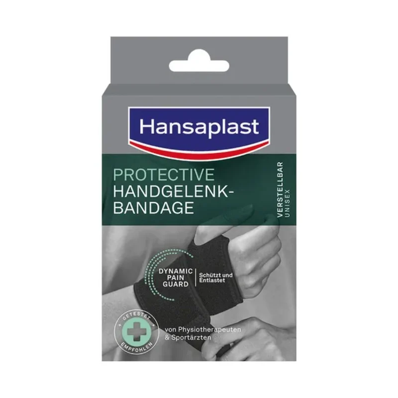 Hansaplast Handgelenk-Bandage verstellbar, 1 St. Bandage