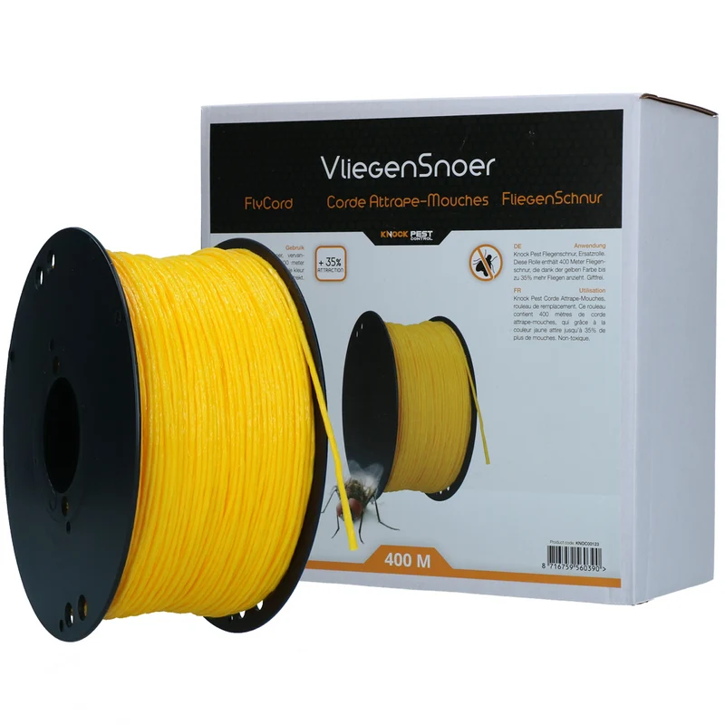 Knock Pest Vliegensnoer Vervangingsrol 400 m