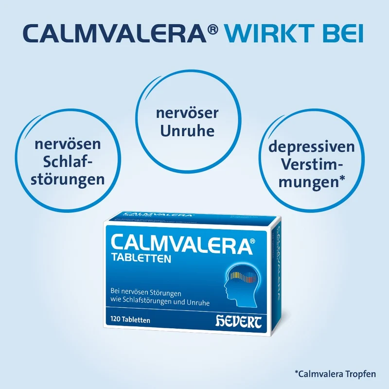 Calmvalera Hevert Tabletten, 60 St. Tabletten