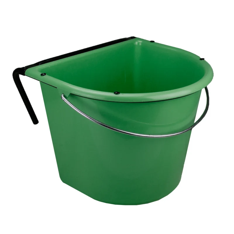 Voerbak 15 l met ophang en hengsel