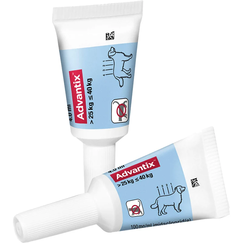 Advantix Spot-On Lösung für Hunde (25–40 kg), 4 St. Einzeldosisbehältnisse