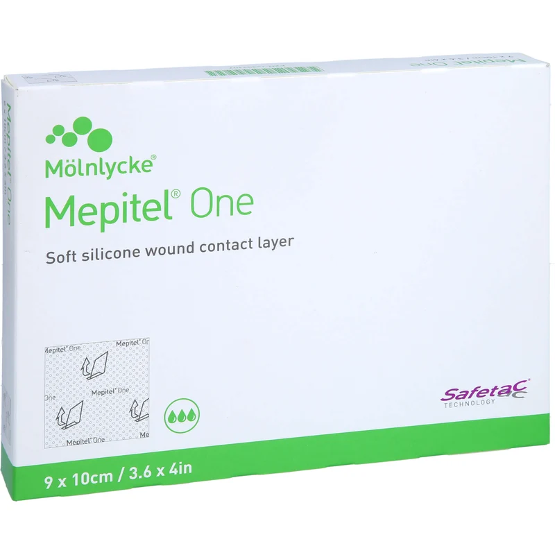 Mepitel One 9 x 10 cm Silikon-Netzverband, 5 St. Verband