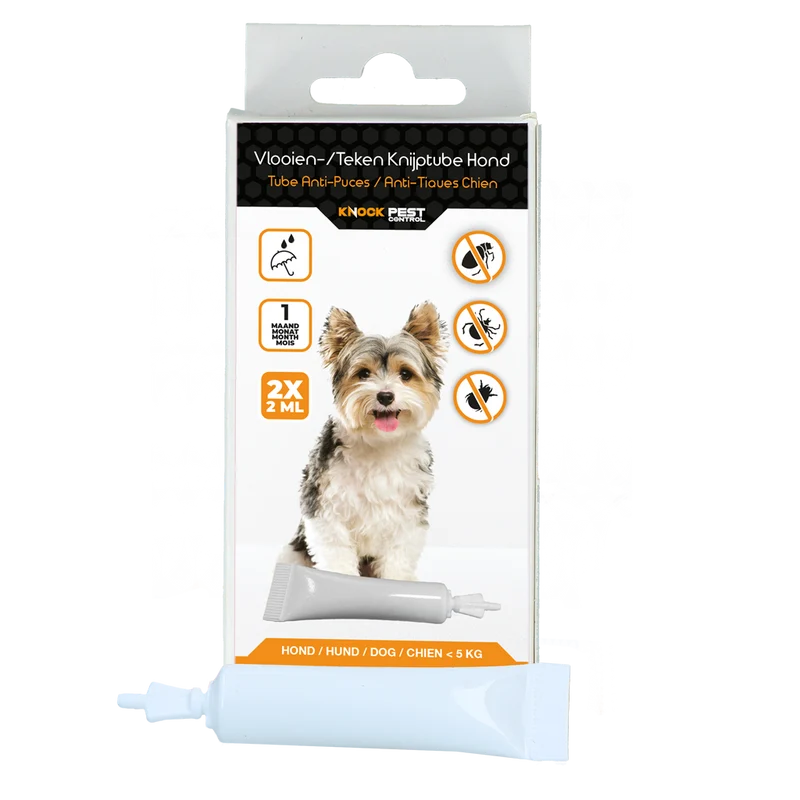 Knock Pest vlooien-tekenpipet Hond <5 kg