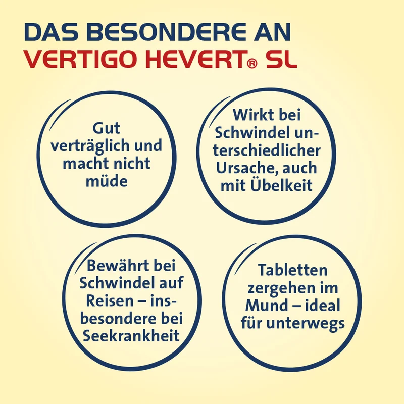 Vertigo Hevert SL, 260 St. Tabletten