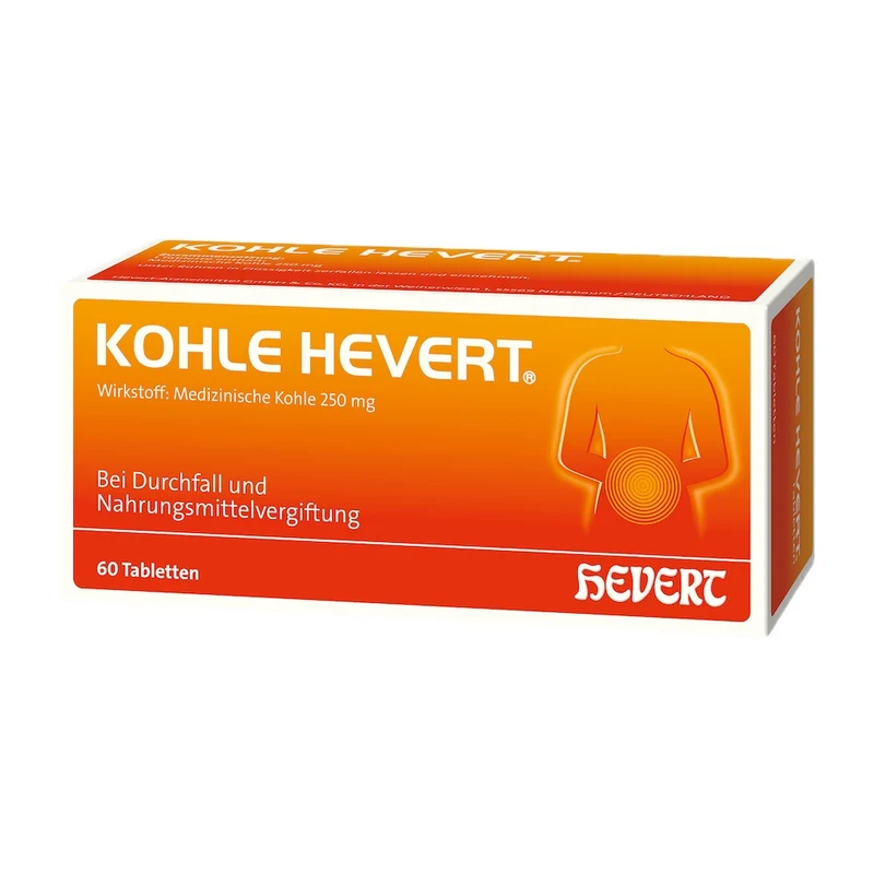 Kohle Hevert, 60 St. Tabletten