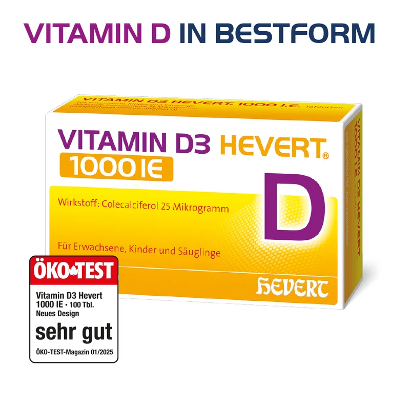 Vitamin D3 Hevert 1000 Ie, 200 St TAB