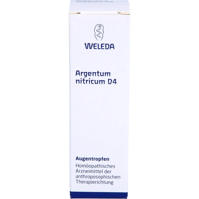 WELEDA Argentum nitricum D4 Augentropfen, 10 ml Lösung