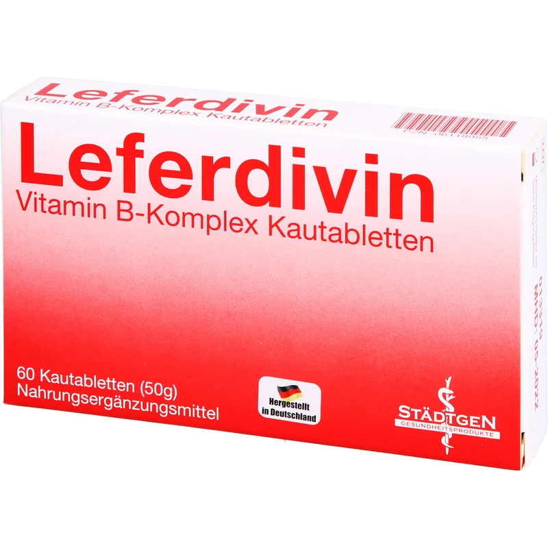 Leferdivin Vitamin B-Komplex Kautablette, 60 St KTA