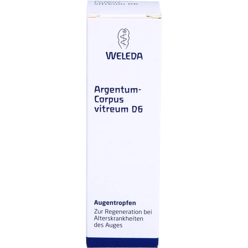 WELEDA Argentum corpus Vitreum D6 Augentropfen, 10 ml Lösung