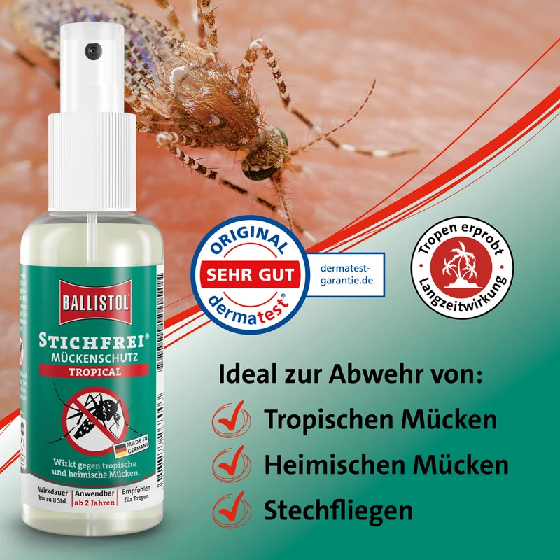 Stichfrei Tropical Pumpspray, 100 ml Spray