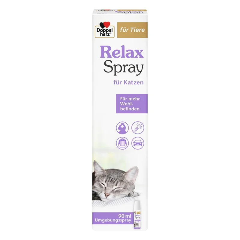 Doppelherz Relax Spray für Katzen, 90 ml Spray