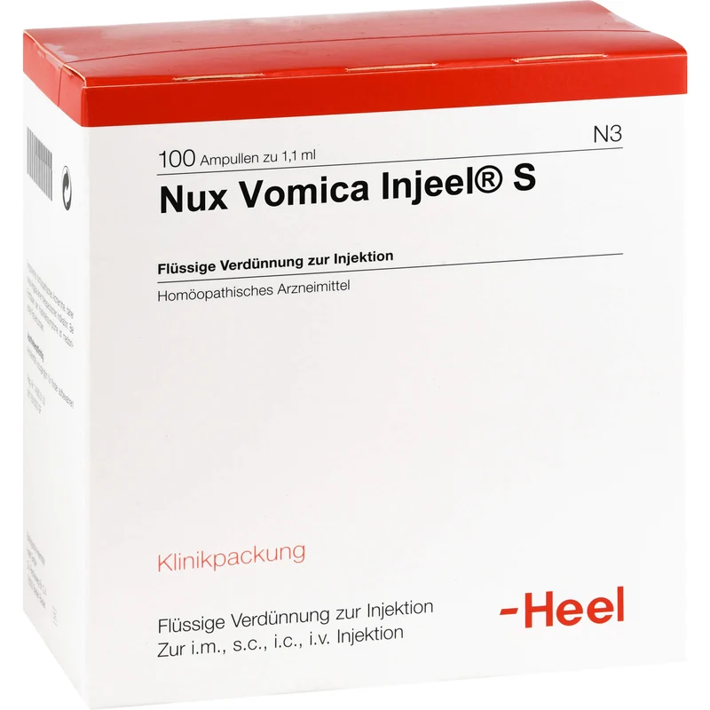 Nux vomica-Injeel S flüssige Verdünnung, 100 St. Ampullen