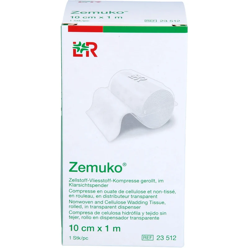 Zemuko Kompresse gerollt, 1 St KOM