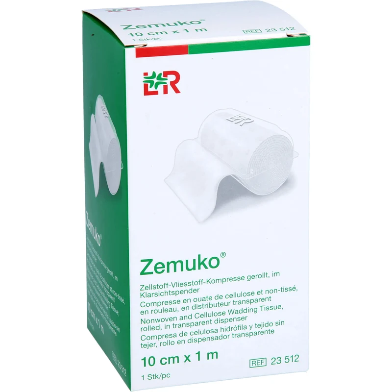 Zemuko Kompresse gerollt, 1 St KOM