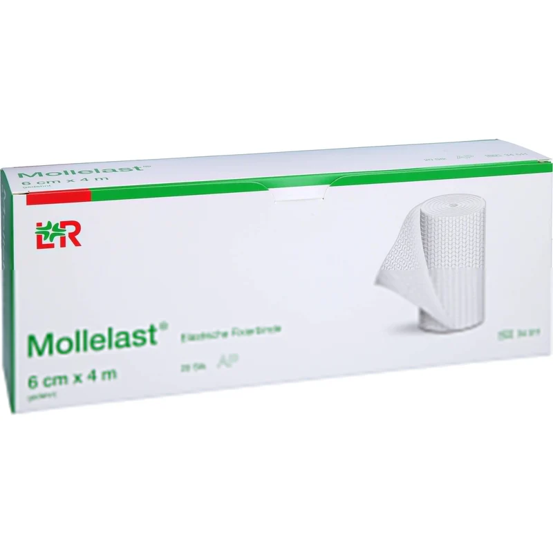 Mollelast Elastische Fixierbinde 6cmx4m, 20 St BIN