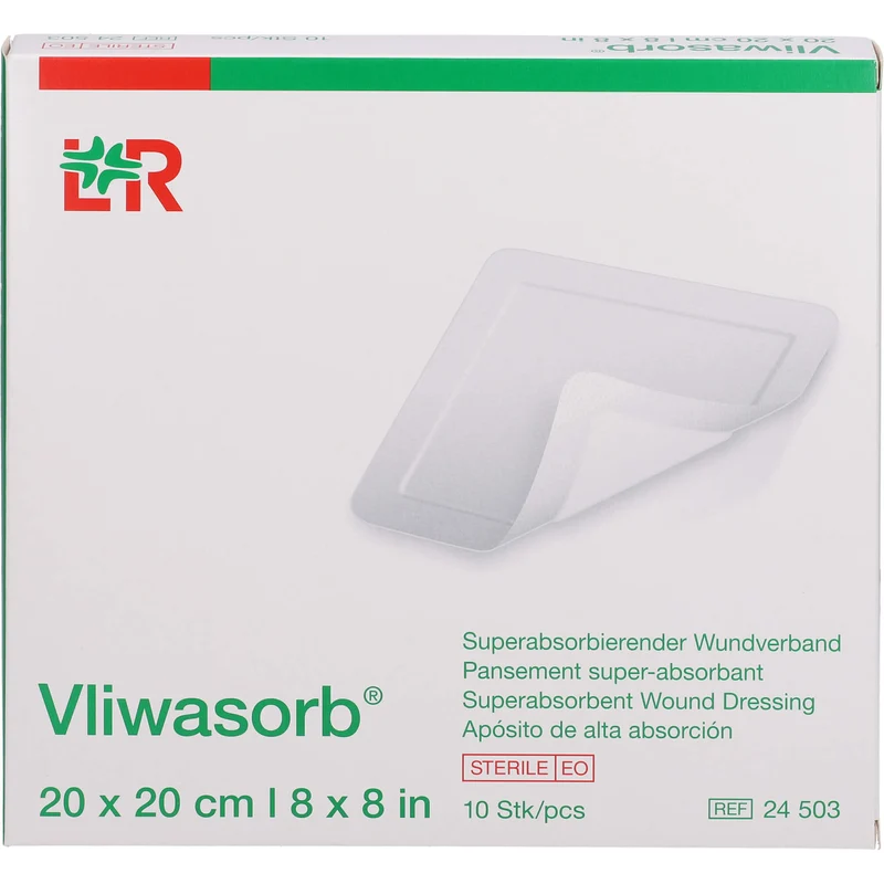 Vliwasorb Superabsorbierender Wundverband, 10 St VER
