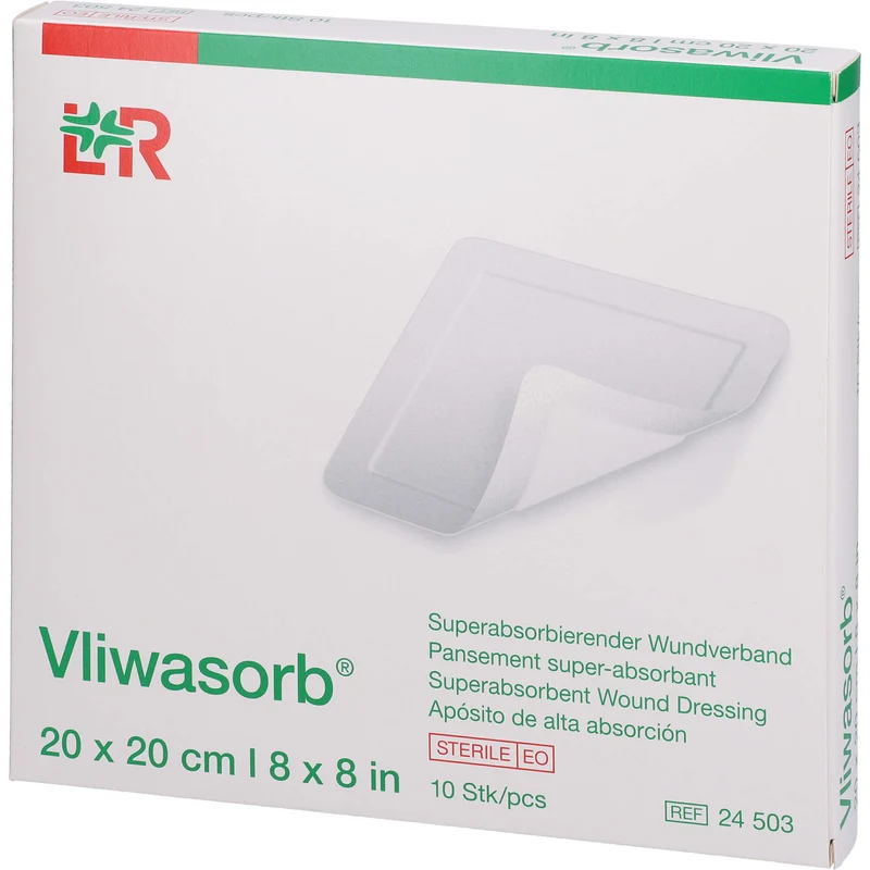 Vliwasorb Superabsorbierender Wundverband, 10 St VER