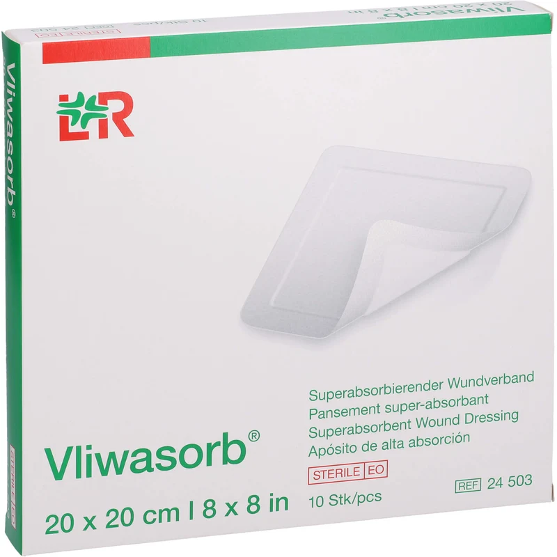 Vliwasorb Superabsorbierender Wundverband, 10 St VER