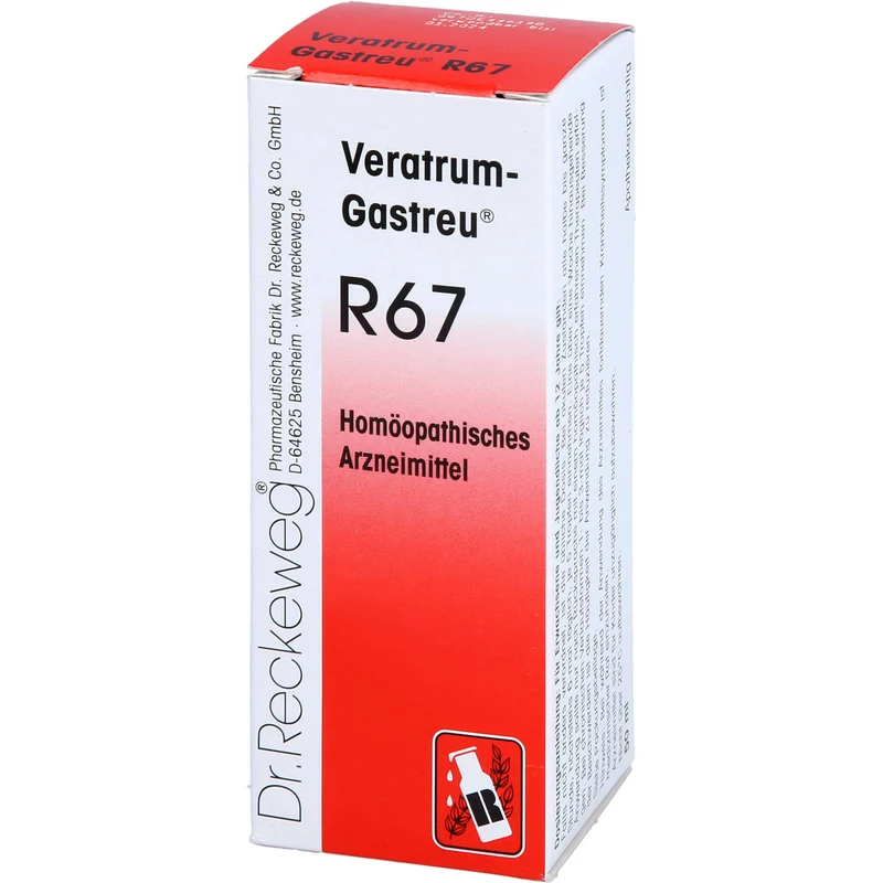 Dr. Reckeweg Veratrum-Gastreu R67 Tropfen, 50 ml Lösung