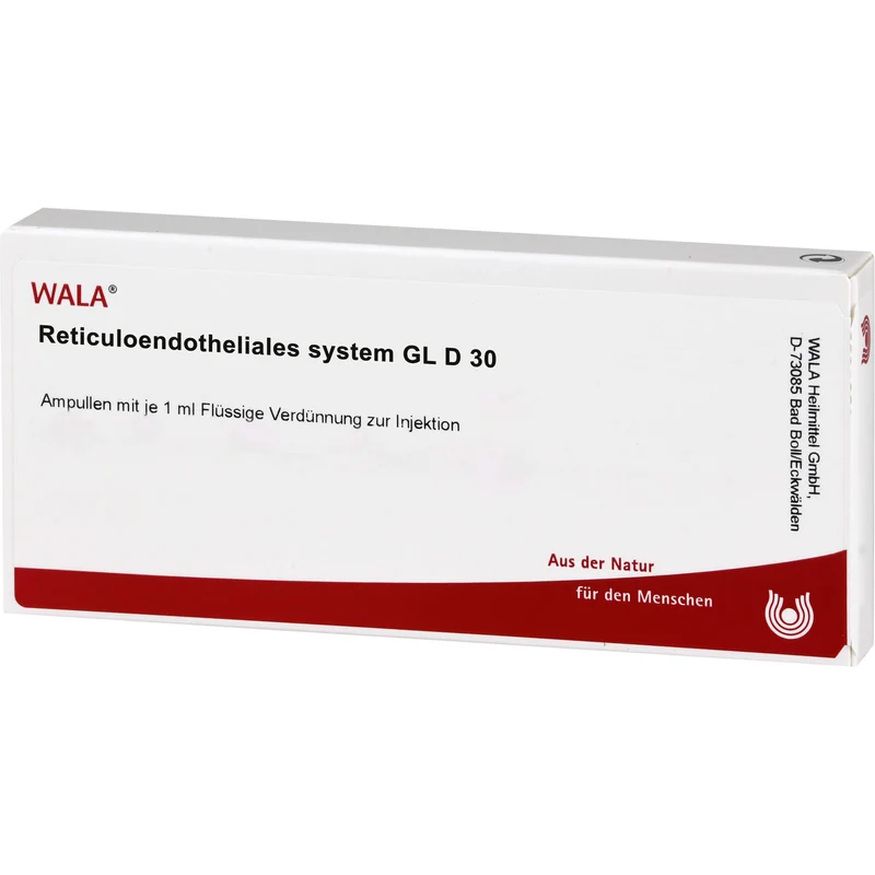 Reticuloendotheliales System Gl D30 Wala Ampullen, 10 St. Ampullen