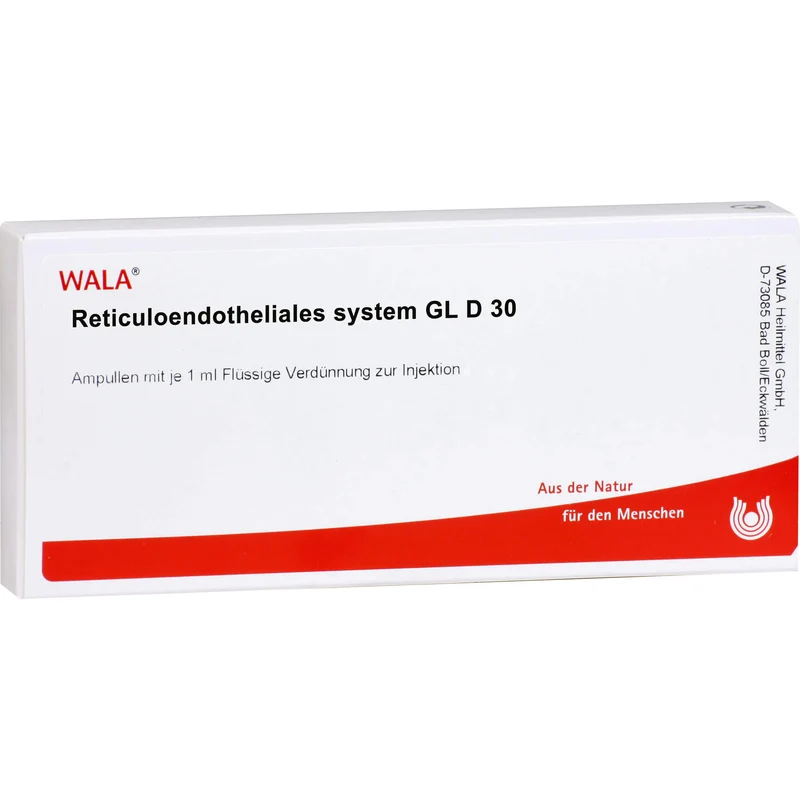Reticuloendotheliales System Gl D30 Wala Ampullen, 10 St. Ampullen