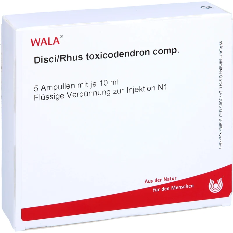 WALA Disci/Rhus Tox comp. flüssige Verdünnung, 5 St. Ampullen
